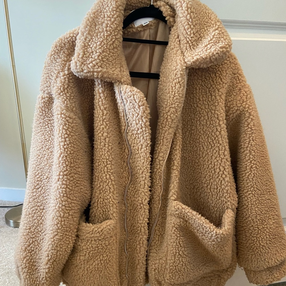 I Am Gia Pixie Coat Caramel XS
